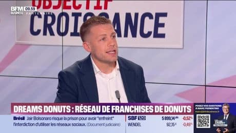 Manu Pezouvanis (Dreams Donuts) : Dreams Donuts, réseau de franchises de donuts - 22/07