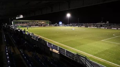National League match abandoned in stoppage time after sickening collision between players