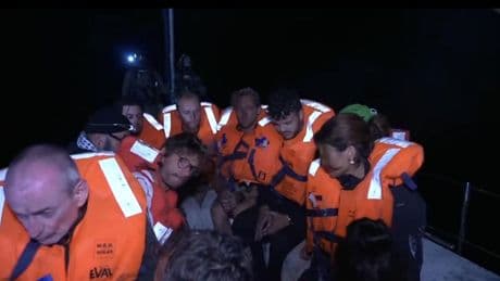La Flotilla de la Libertad rumbo a Gaza denuncia el "secuestro" de los activistas tras ser interceptados por el Ejército y conducidos a Israel