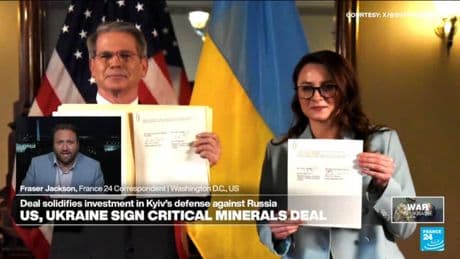 New US-Ukraine minerals deal marks post-aid partnership