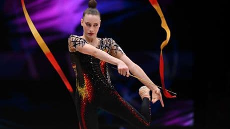 Rhythmische Sportgymnastik: Olympiasiegerin Varfolomeev gewinnt EM-Bronze im Mehrkampf