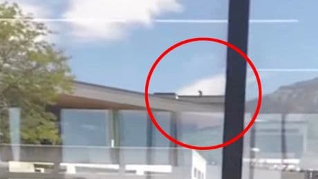 Figure seen on school roof and fleeing after Charlie Kirk is shot dead