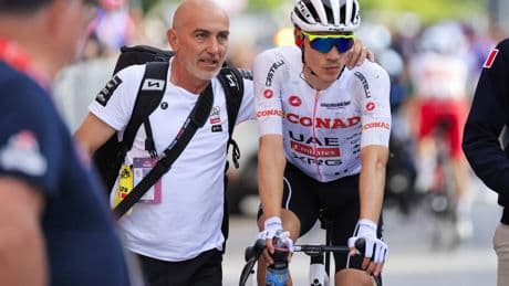 El UAE de Ayuso vuela en la crono y aprieta el maillot rojo de Vingegaard en la quinta etapa de La Vuelta