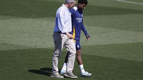 El ataque de celos de Rodrygo roba el foco al adiós de Ancelotti