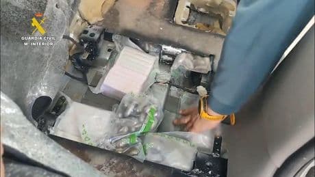 Golpe al tráfico de drogas con el mayor alijo de metanfetamina en un pueblo de Alicante con destino islas Baleares