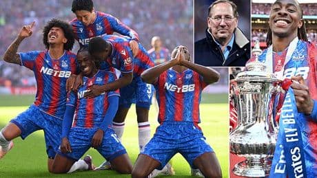 Eberechi Eze breaks silence on Crystal Palace's battle to keep European place - after Eagles' chiefs held crunch two-hour talks with UEFA