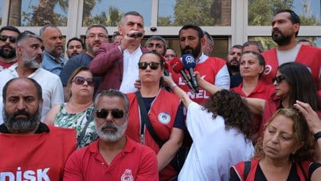 İzmir’de belediye işçilerinin grevi 7’nci gününde