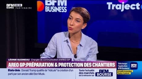 Trajectoire : AREO GP, préparation & protection des chantiers - 07/07