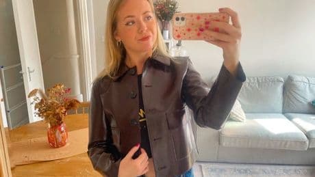 'This £52 faux leather jacket from River Island has got me excited for autumn's arrival'