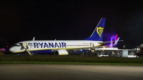 Passengers injured on Ryanair flight after being thrown against the cabin roof as plane ‘flew into supercell storm’