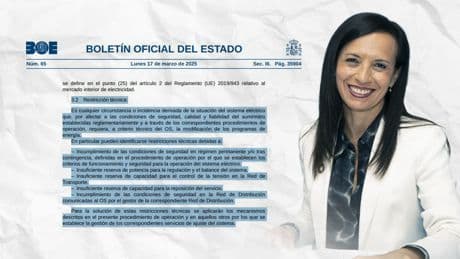 El documento que demuestra el desconocimiento de Beatriz Corredor sobre el mercado eléctrico