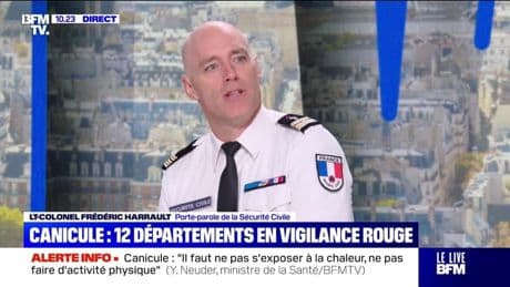 Canicule : 12 départements en vigilance rouge - 11/08