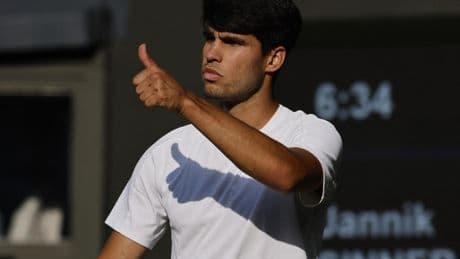 Alcaraz vs Dzumhur, en directo Masters Cincinnati: marcador, estadísticas y narración en vivo online