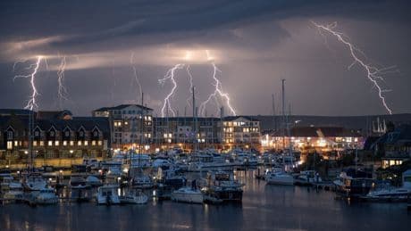 Thunderstorms to bring 40mm of rain but 28°C temperatures may be on the way