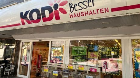 Ausverkauf wegen Insolvenz - Diese Kodi-Filialen machen bis Ende Juni dicht