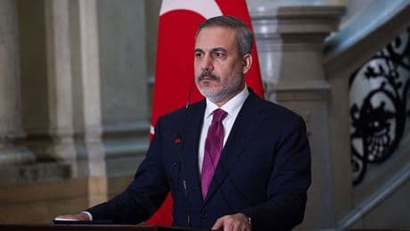 Dışişleri Bakanı Fidan, Filistin Devlet Başkanı Yardımcısı Hüseyin Şeyh ile görüştü