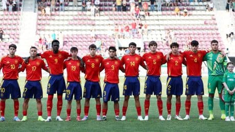 Estreno con victoria para seis azulgranas en el Europeo sub-19