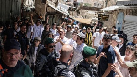 Israeli nationalists chant ‘Death to Arabs’ ahead of Jerusalem Day rally