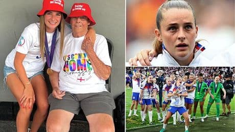 England hero Ella Toone reveals hidden family heartbreak she suffered just hours before the Lionesses won the Euro 2025 final as she pens emotional message
