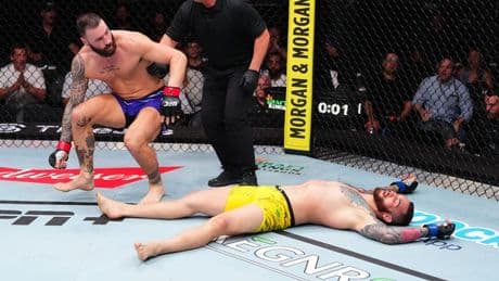 UFC Atlanta: Paul Craig involved in bizarre no contest as opponent accussed of faking KO amid 'illegal kick'