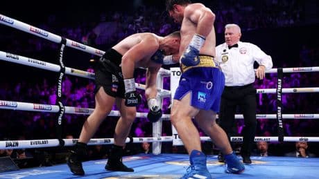 Will there be a trilogy fight between Johnny Fisher and Dave Allen?