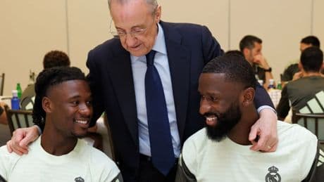 Florentino Pérez ya está en Miami