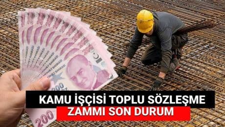 Kamu işçisi toplu iş sözleşmesi son dakika 2025: Kamu işçisi toplu sözleşme zam teklifi ne kadar, açıklandı mı?