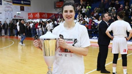 Il BCC Derthona Basket saluta e ringrazia Sofia Marangoni<br />
&nbsp;