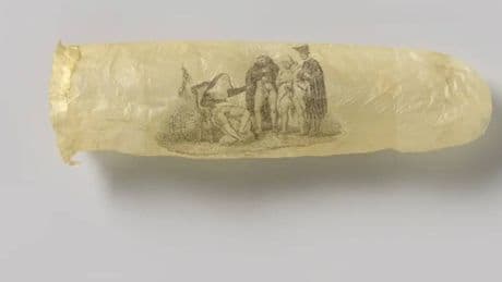 Un condón de hace 200 años con una monja erótica, la nueva joya del Rijksmuseum de Ámsterdam