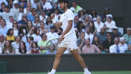 Alcaraz vs. Fritz: horario y dónde ver por TV y online el partido de las 'semis' de Wimbledon
