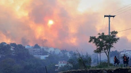 Griechenland bittet um EU-Unterstützung bei Bekämpfung von Waldbränden