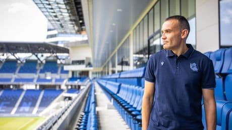 Sergio: "Me ha gustado mucho la primera parte, hemos sido muy dominadores; con el rombo no hemos estado cómodos"