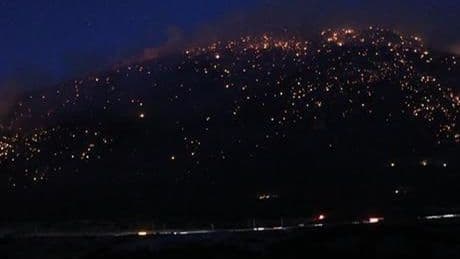 Denizli'de orman yangını! Alevlerle mücadele sürüyor