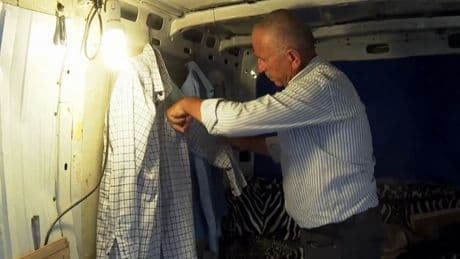 Elderly Palestinian man forced to live in scrapped minibus after Israel rips up major refugee camps