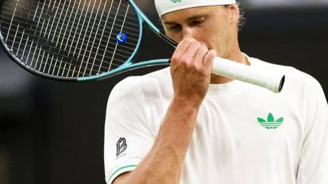 Desaster in Wimbledon: Mit diesem Tennis kann Zverev keinen Grand-Slam-Titel holen
