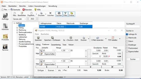 Freeware Faktura