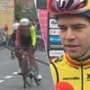 “Ze zouden die mensen moeten oppakken”: Van Aert niet te spreken over demonstranten die renners opschrikten met gevaarlijke protestactie