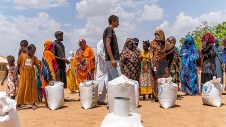 Sudanese fleeing war are at risk of worsening hunger in neighboring nations, UN warns