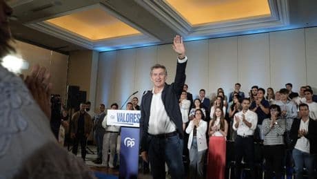 Feijóo renueva sus votos con Abascal tras los pactos de presupuestos de PP y Vox en Murcia, Valencia y Baleares