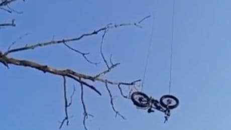 An injured Ukrainian soldier was stuck behind enemy lines for days. He escaped on an e-bike airdropped by a drone