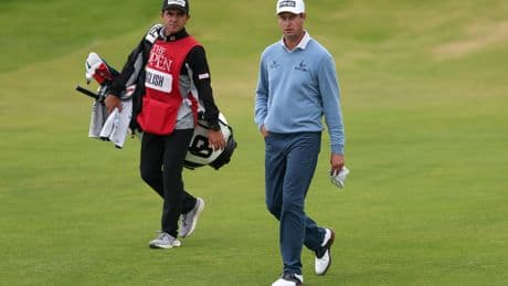 Eric Larson’s past is keeping him out of the UK and off Harris English’s British Open bag