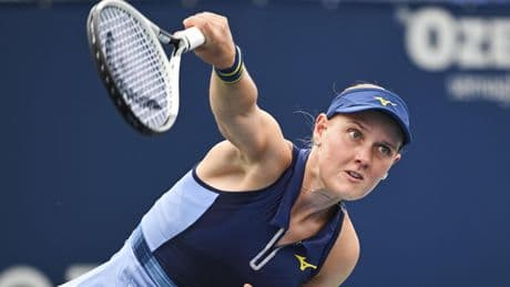 Suzan Lamens houdt Nederlandse eer hoog op US Open en treft Iga Swiatek in de tweede ronde
