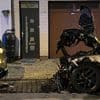 Range Rover in brand gestoken op het Kiel