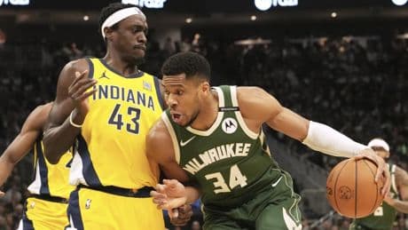 117-101. Antetokounmpo y Trent Jr. le dan vida a los Bucks