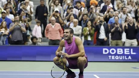 El US Open rompe la banca: esta es la desorbitada millonada que recibió Carlos Alcaraz tras ganar la gran final