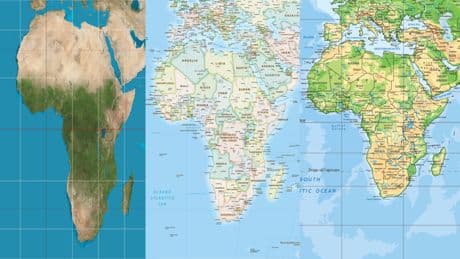 África le declara la guerra a la proyección de Mercator: “Corregid el mapa”