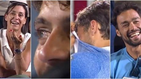 Cobolli in lacrime, discorso da pelle d&rsquo;oca per Fognini e standing ovation: &ldquo;&Egrave; solo grazie a te&rdquo;