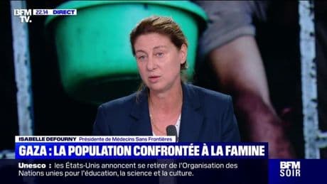 Gaza: "L'urgence est toujours la même: l'arrêt des bombardements de population civile", explique Isabelle Defourny, présidente de Médecin Sans Frontières