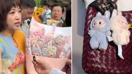 'Labubu-mania' continues as viral toy charms get turned into gift bouquets