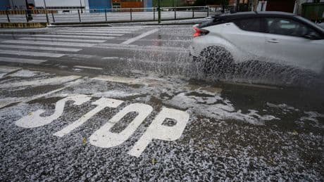 La AEMET emite varias alertas amarillas por lluvia, viento y granizo en el norte